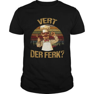 Swedish Chef Vert Der Ferk Sunset Shirt